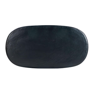 Faux Plaster Oval Dining Table
