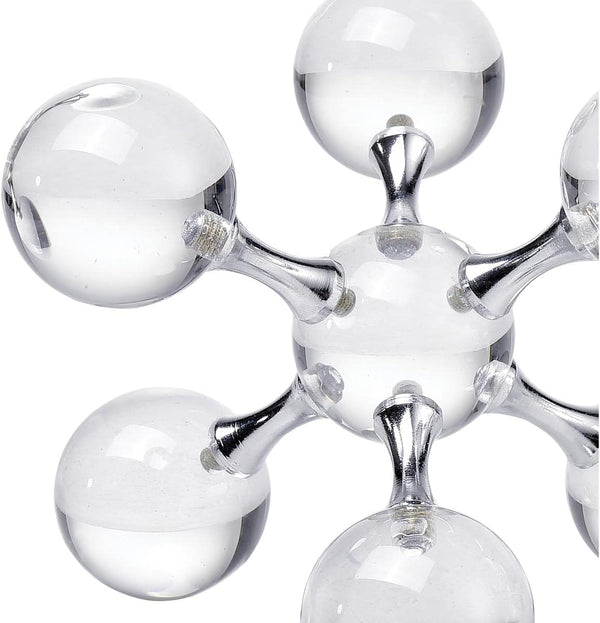 Crystal Chrome Bookends Set of 2