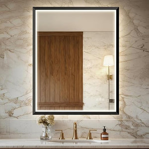 LED Bathroom Mirror with Anti-Fog & Dimmable Lights