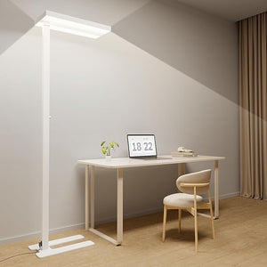 Full-Spectrum LED Floor Lamp with Dimmer
