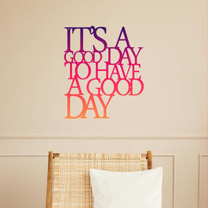 Motivational Metal Wall Art Sign