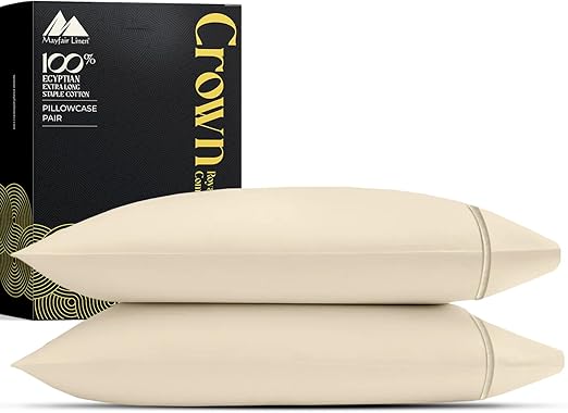 Egyptian Cotton Sateen Sheet Set – Deep Pocket, Hotel Quality