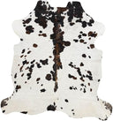 Tricolor Brazilian Cowhide Rug – XLarge Genuine Leather Area Rug
