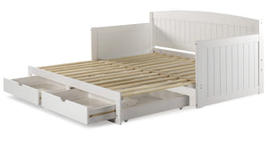 Twin to King Daybed with Trundle & Storage Drawers