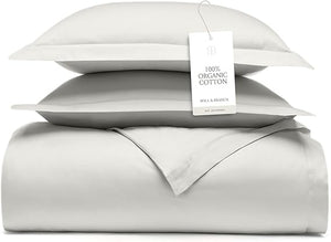 Organic Cotton Duvet Cover Set with Shams