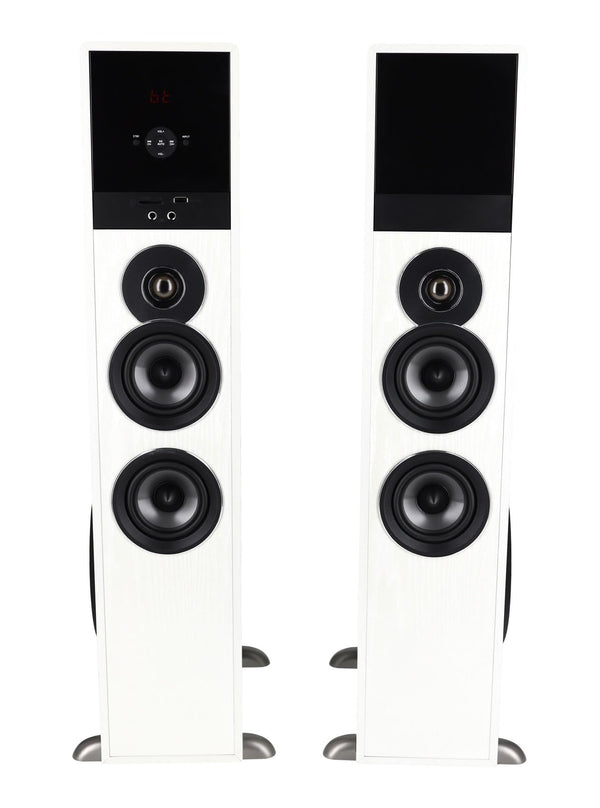 Home Theater Tower Speaker System with Subwoofers & Bluetooth
