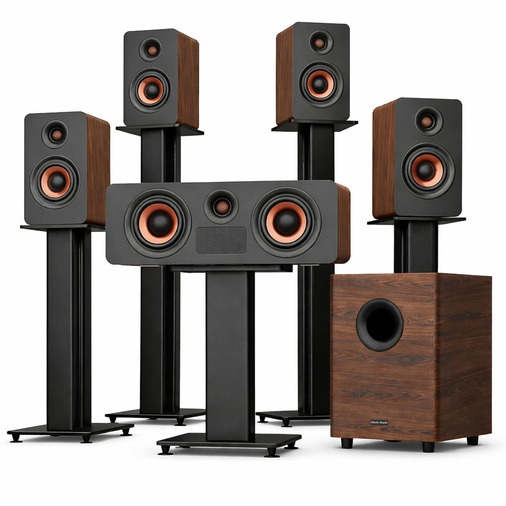 5.1.4 Dolby Atmos Home Theater System – 900W with Subwoofer & Surround Speakers