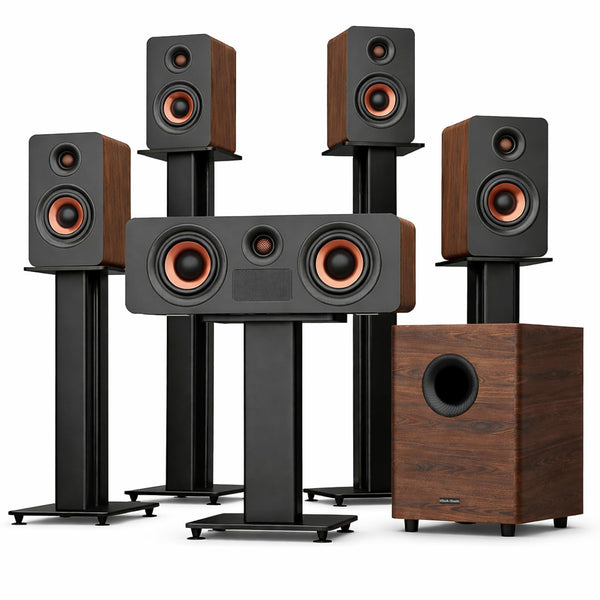 5.1.4 Dolby Atmos Home Theater System – 900W with Subwoofer & Surround Speakers