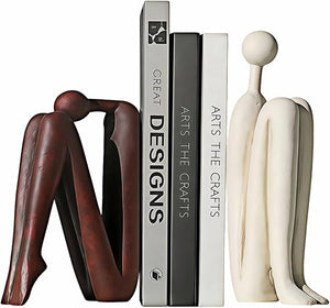 Decorative Resin Bookends Set of 2
