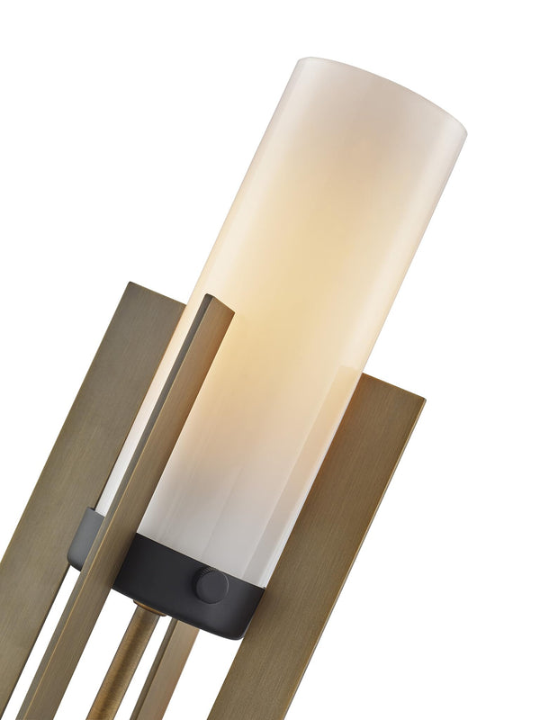 Brushed Bronze Accent Table Lamp