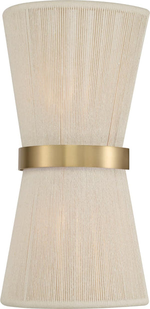 Rope Wall Sconce Light 2-Light