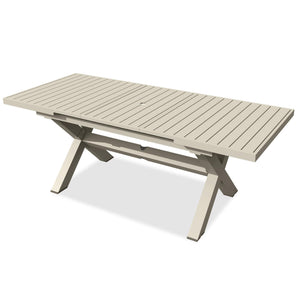 Expandable Outdoor Dining Table for 8