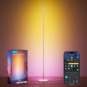 RGBIC Smart LED Floor Lamp with Music Sync, 1000lm