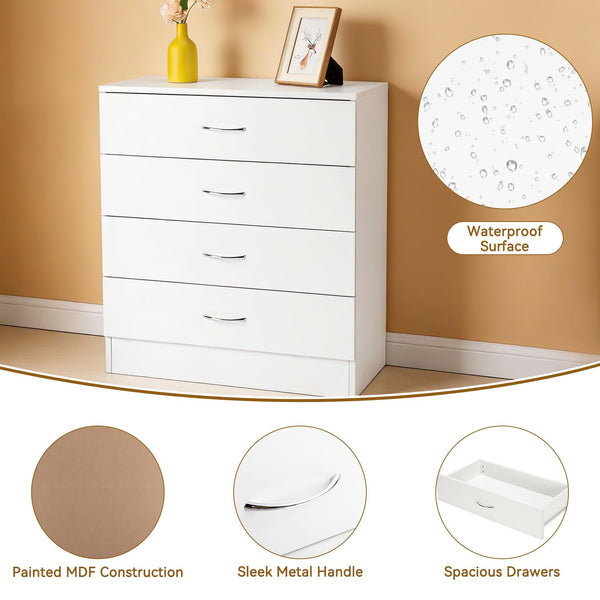 Chest of Drawers – 3, 4, 6 & 8 Drawer Storage Dresser