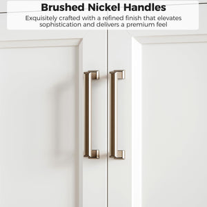 47.2" Bathroom Vanity with Sink, Soft-Close Doors & Drawers – White