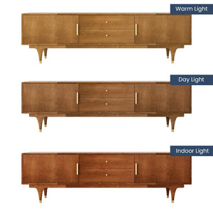 78.74" Mid Century Modern TV Stand with Storage