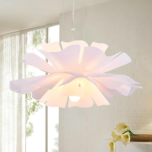 Floral Pendant Light – 2-Light Modern Chandelier