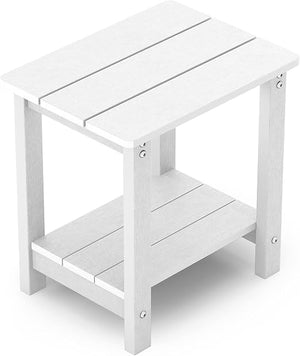 Outdoor Adirondack Side Table – Single & Double Tier