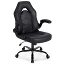 Ergonomic Gaming Chair with Lumbar Support and Flip-Up Armrest