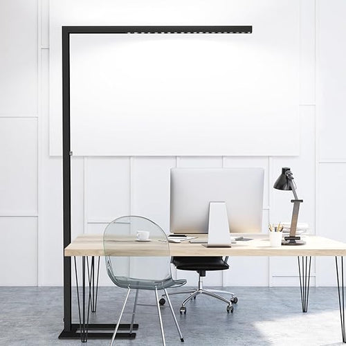 77" LED Floor Lamp – Dimmable Eye-Care Standing Lamp, 7350LM 70W, 4000K Bright Light for Living Room & Office