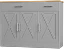 Farmhouse Sideboard Buffet Cabinet with Storage