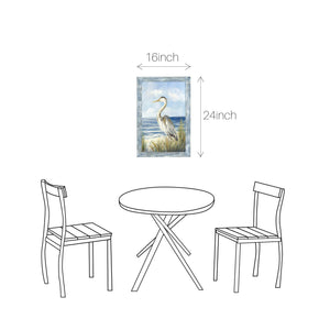 Framed Coastal Seabird Wall Art Print