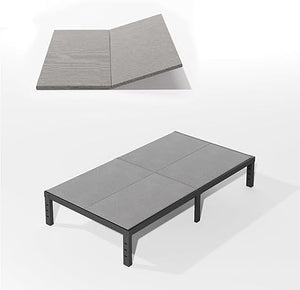 Foldable Bunkie Board with Breathable Mattress Support