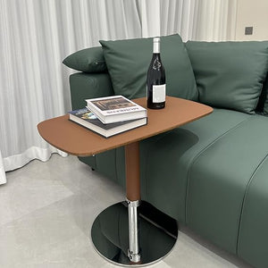 Adjustable Height 360° Swivel TV Tray Table