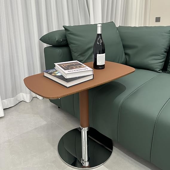 Adjustable Height 360° Swivel TV Tray Table