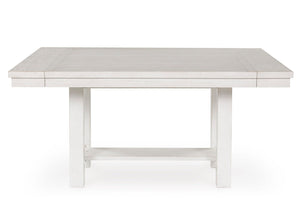 Extendable Farmhouse Dining Table with Removable Leaves – Seats 8