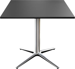 Round Metal Patio Bistro Table – 28 Inch Outdoor Side Table