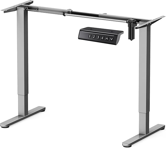 Electric Standing Desk Frame – Height Adjustable Sit Stand Legs