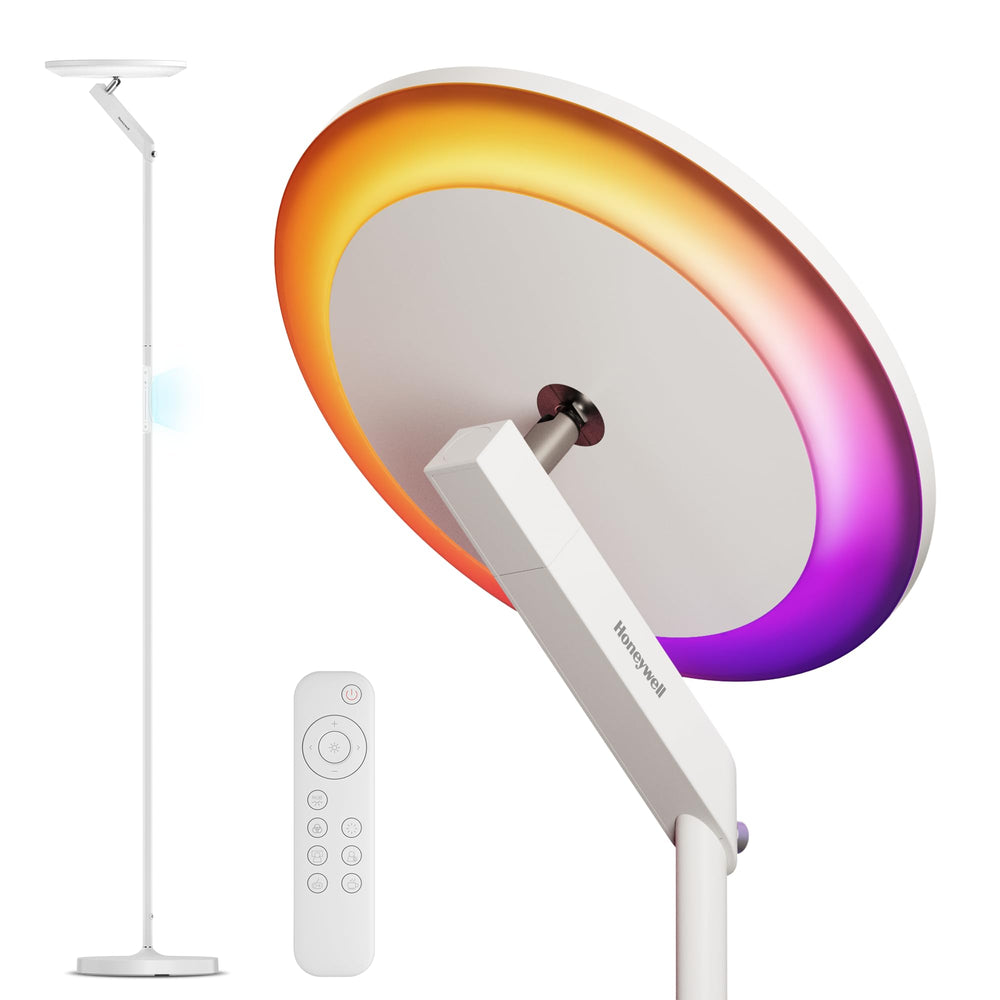 LED Floor Lamp with Remote Control – 3000LM, 2700–5000K, RGB Modes