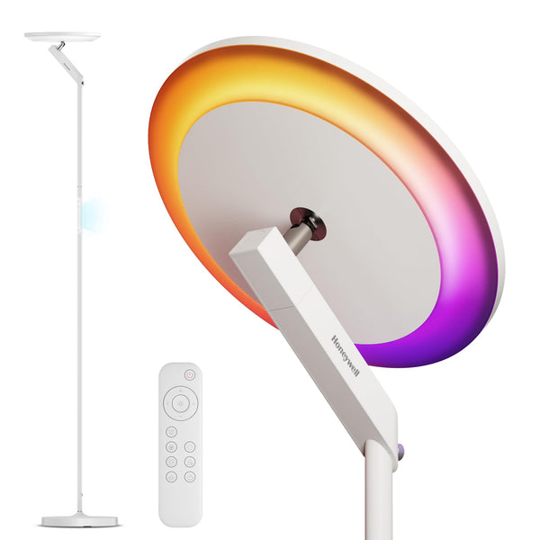 LED Floor Lamp with Remote Control – 3000LM, 2700–5000K, RGB Modes