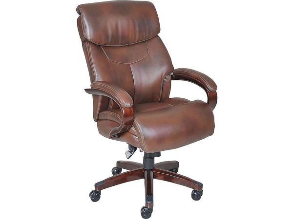 Executive Bonded Leather Office Chair – Brown
