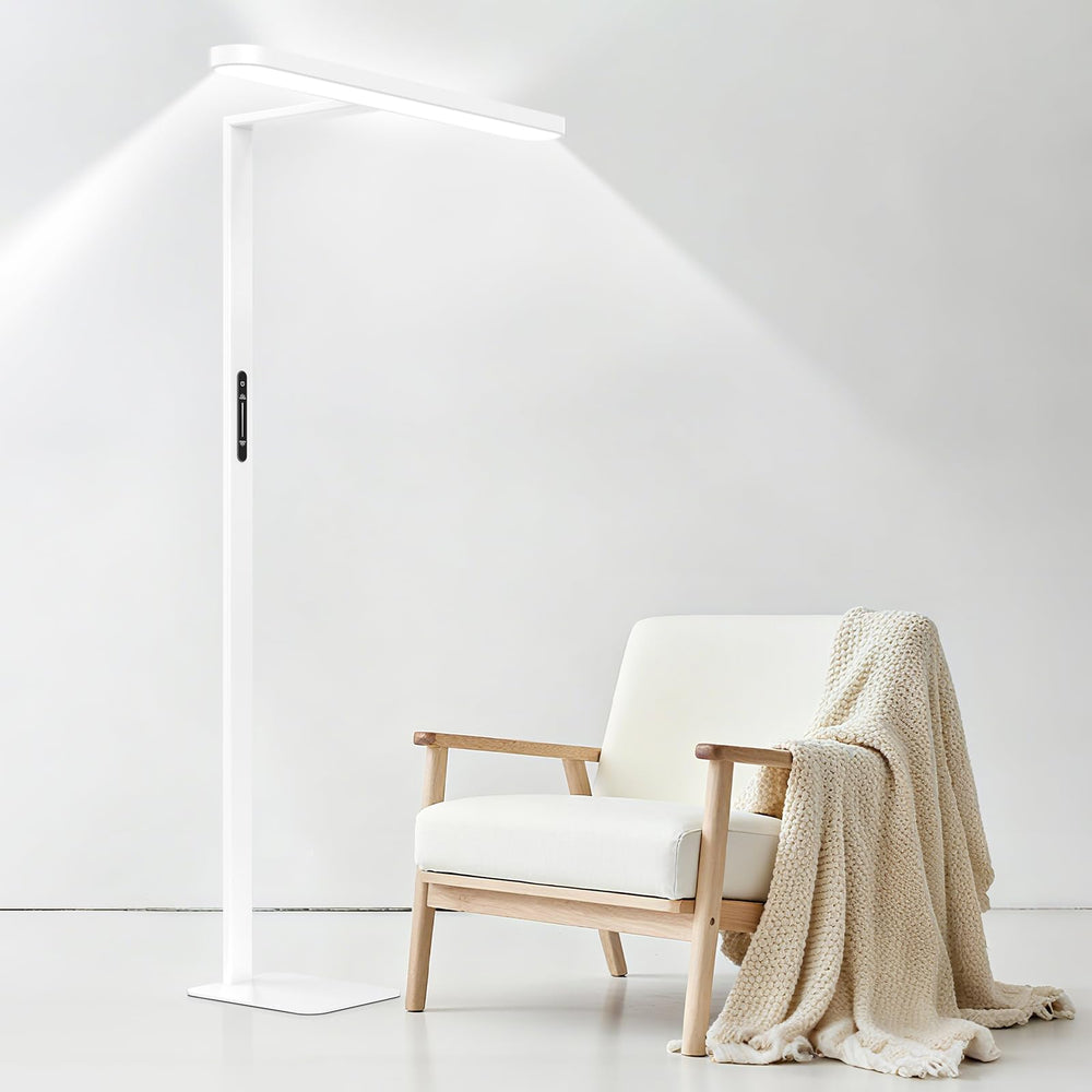 60W LED Dimmable Floor Lamp – Full Spectrum Eye-Care