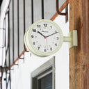 Double-Sided Wall Clock – Small Indoor Station Clock