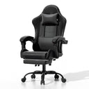 Ergonomic Gaming Chair with Footrest, Headrest & Lumbar Support