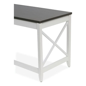 Farmhouse Writing Desk 47" | Light Grey