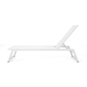 Outdoor Mesh Chaise Lounges Set of 2