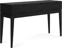 Mid-Century Console Table with 3 Drawers – 54" Solid Hardwood Sofa Table
