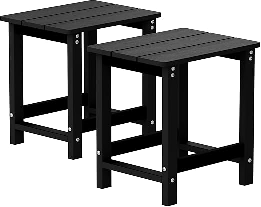 Outdoor Adirondack Side Table – Single & Double Tier