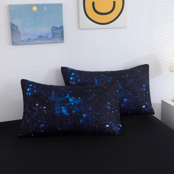 Galaxy Comforter Set – Twin Size, 6-Piece Bedding Set