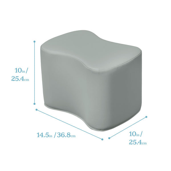 Toddler Modular Foam Stool Set – Flexible Seating, 2-Pack