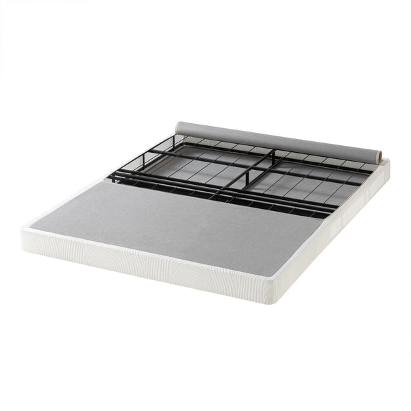 4-Inch No-Assembly Folding Metal Box Spring Mattress Foundation