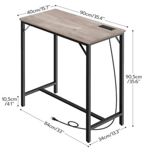 Bar Table with Charging Station