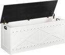 Extra Large Storage Chest Bench with Safety Hinges