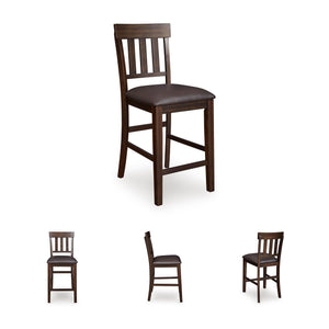 Upholstered Counter Height Bar Stool Set of 2