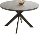 47" Round Dining Table Set with Chairs – Mid-Century Modern, Seats 4–6