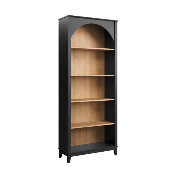 Arched Bookcase 78" Tall with 3 Adjustable Shelves